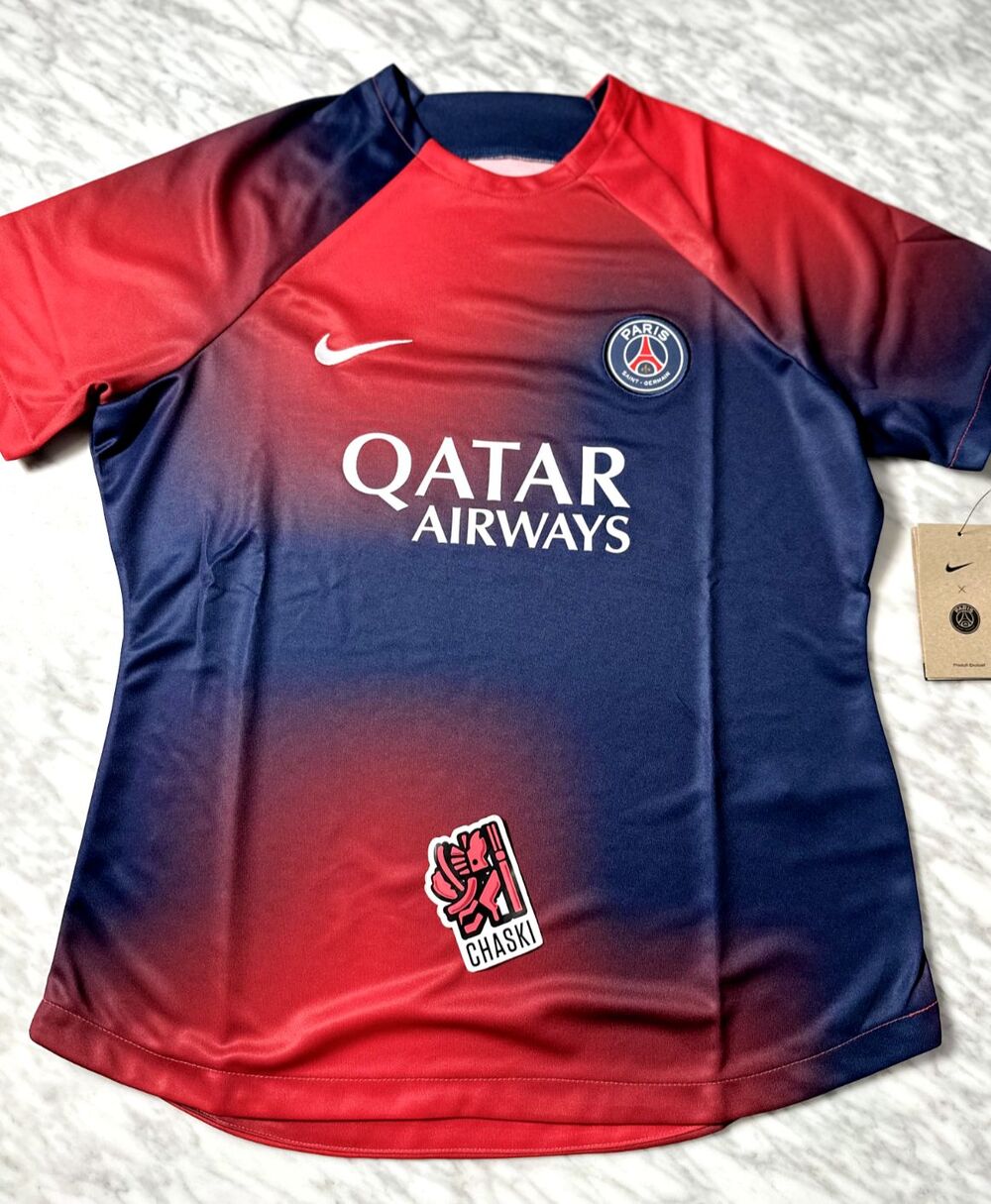 Nike PSG Paris Saint-Germain Soccer Jersey Women's Medium DX3828-411 NEW